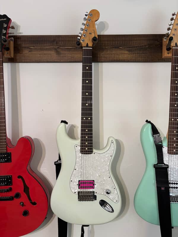 Fender Blacktop Stratocaster HH with Rosewood Fretboard 2011 - 2014 - Sonic Blue image 1