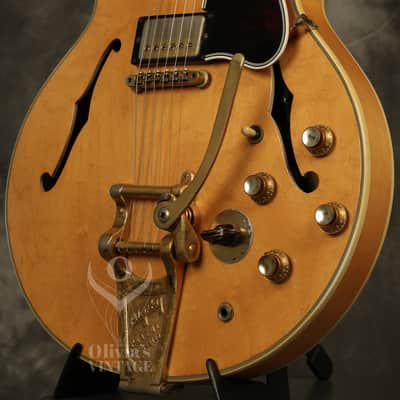 RARE original 1961 Gibson ES-355 TDN Natural/BLONDE image 7