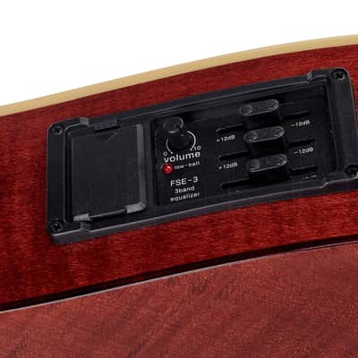 Left-Handed Hora M1087-EQ Octave Mandolin – Solid Wood – Made in Romania image 4