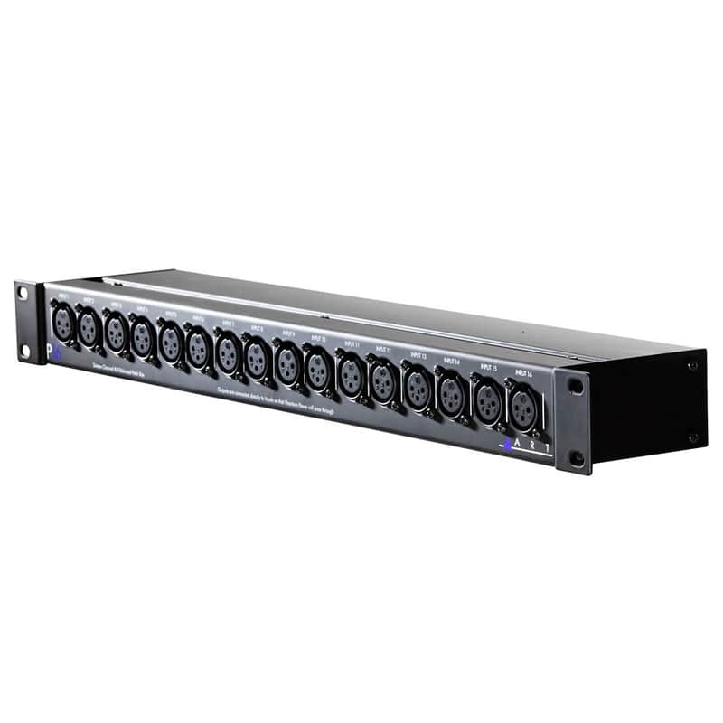ART P16 Rackmount 16-Channel Balanced XLR Patchbay image 1