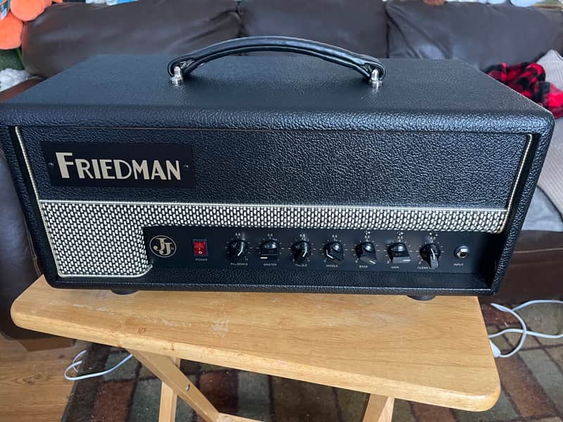 Friedman JJ-Junior Jerry Cantrell Signature 2-Channel 20-Watt Guitar Amp Head 2019 - Present - Black image 1