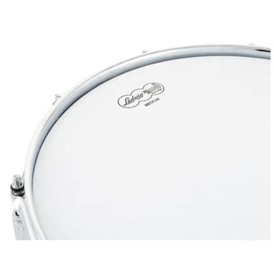 Ludwig USA LB416 Black Beauty 5x14 Snare Drum with Imperial Lugs, Black Nickel image 8