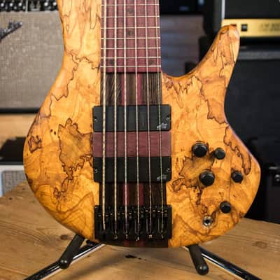 Mattisson Series IV Singlecut 6 String Bass Guitar image 1