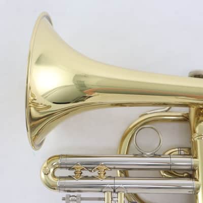 Bach Model 184 Stradivarius Shepherd's Crook Cornet SN 773603 UNUSED image 7