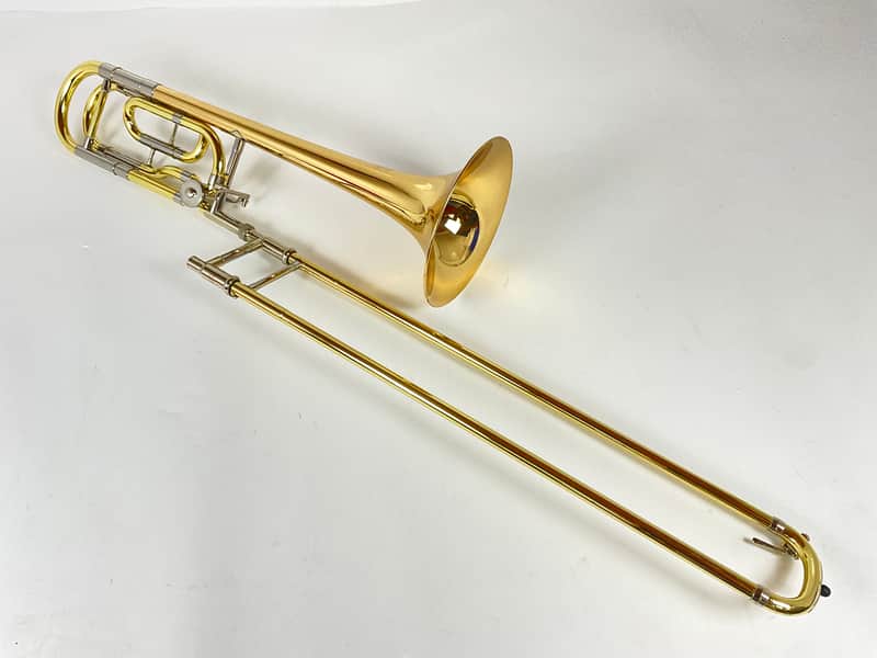 Used Yamaha YSL-820GII Bb/F Tenor Trombone (SN: 550372) image 1