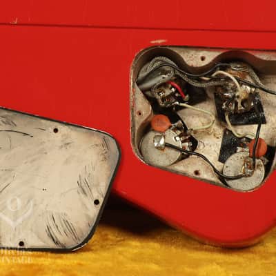 1965 Gibson reverse Firebird III w/non-reverse headstock original CARDINAL RED!! image 19