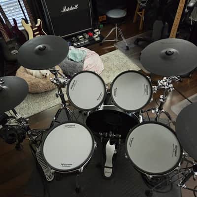Roland VAD306 Acoustic Design Series Electronic V-Drum Kit - 2021 - Black image 3