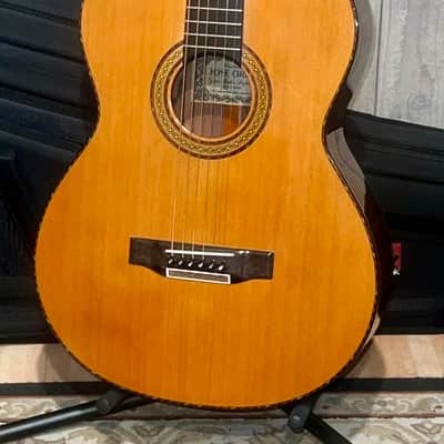Rare 2010 Jose Oribe Jose Oribe Gran Parlor Suprema Natural, Brazilian Rosewood &  Western Red Cedar, Steel String Classical image 17