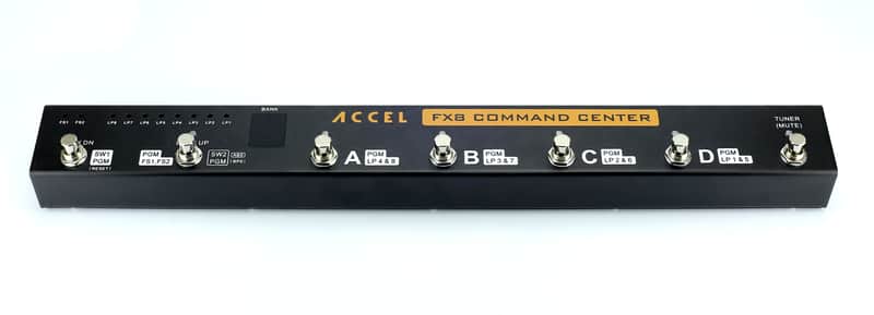 Accel FX8 Command Center 8 Loop Switcher Pedal image 1