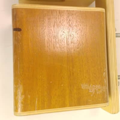 Vaughncraft 5x African Mahogany Temple Blocks +Percussion Plus Stand Birch Wood image 18