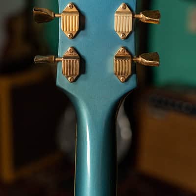 1968 Gibson SG Custom Pelham Blue Factory Bigsby Left-Handed 1 of 2 Ever Made Jimi Hendrix w/OHSC image 7