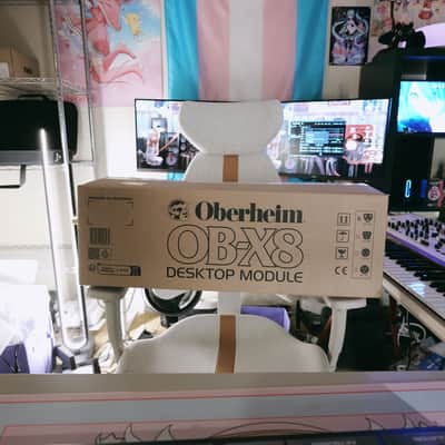 Oberheim OB-X8 Desktop 8-Voice Synthesizer 2022 - Present - Black with Wood Sides image 8
