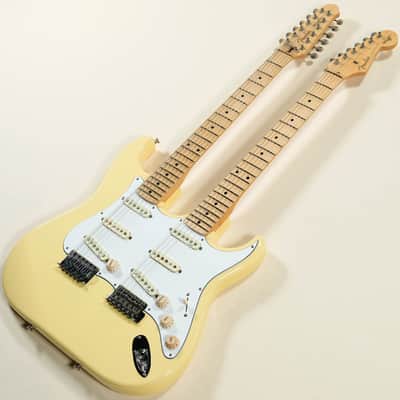 Fender Japan Yngwie Malmsteen Signature Model STW-230YM Yellow White [T000753] (06/15) image 5