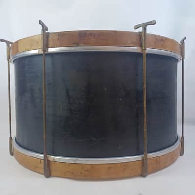 Leedy 12x24"Bass Drum Vintage 30s Elkhart,IN Era Mahogany/Poplar+3 Maple ReRings image 3