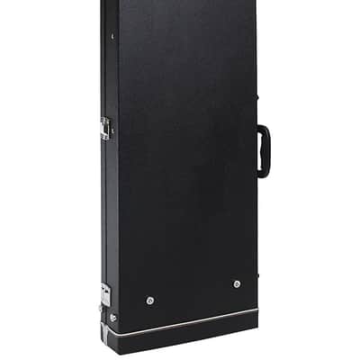 Gearlux Rectangular Bass Guitar Hard Case - Black image 2