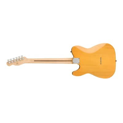 Squier Affinity Series Telecaster 6-String Electric Guitar with Maple Fingerboard (Right-Handed, Butterscotch Blonde) image 3