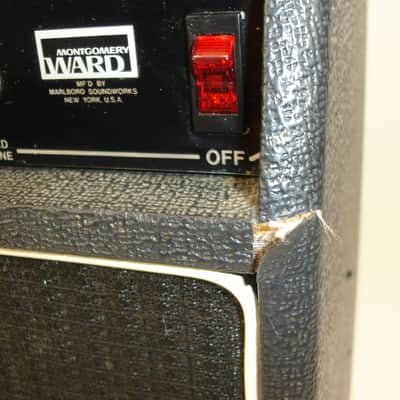 Montgomery Ward Model 9150 Guitar Combo Amp image 9