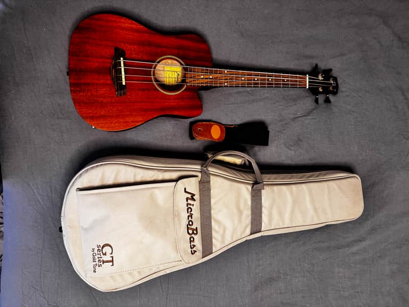 Gold Tone M-Bass25/FL Micro 25" Acoustic/Electric Bass 2010s - Natural image 1