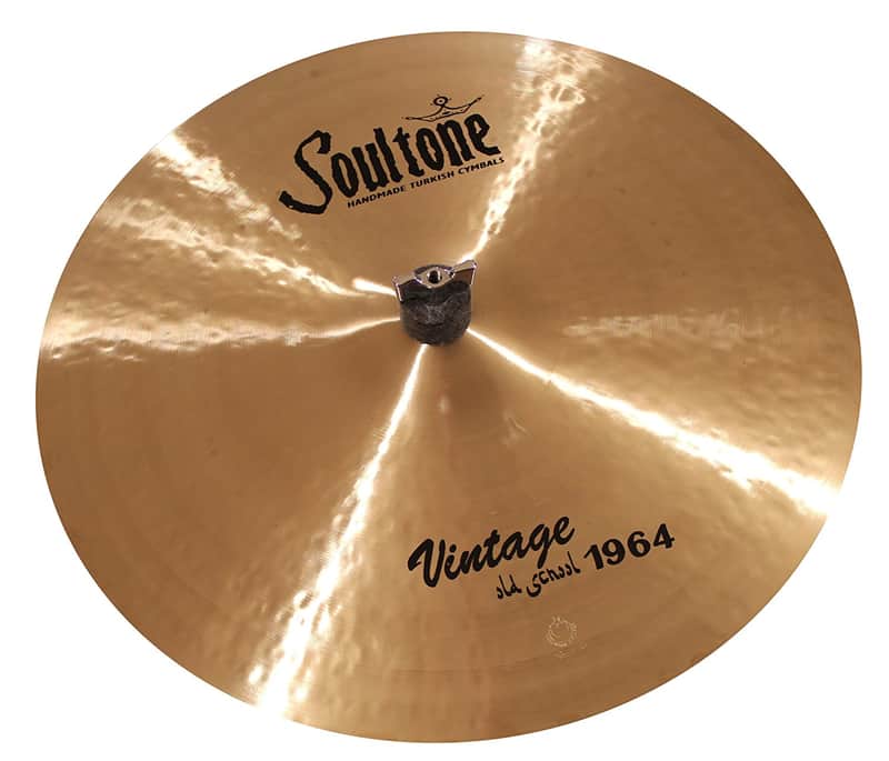 Soultone Vintage Old School 1964 16" Crash Cymbal. Authorized Dealer. Free Shipping