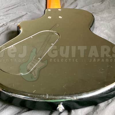 YAMAHA SB-50 VINTAGE 1972 RARE MIJ 'DHARMA' BASS BLACK *SUPER CONDITION* w/OHSC image 8
