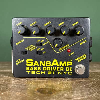 Tech 21 Sansamp Bass Driver D.I. 1994 - 2016 - Black image 2