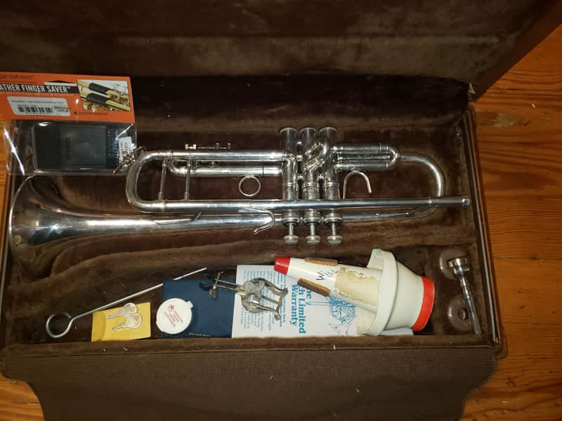 Excellent Bach Stradivarius 180S37 Silver Trumpet! Chem Cleaned, Serviced, Gorgeous! image 1