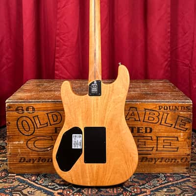2022 Fender Mod Shop Acoustasonic Stratocaster Black w/ OHSC image 6