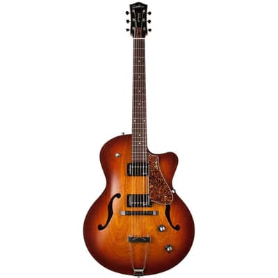 Godin 5th Avenue CW Kingpin II - Rosewood Fingerboard, Cognac Burst image 12