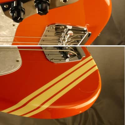 FENDER Mustang Bass MB'98-SD Competition 2002 - FRD Fiesta Red - Japan Import image 12