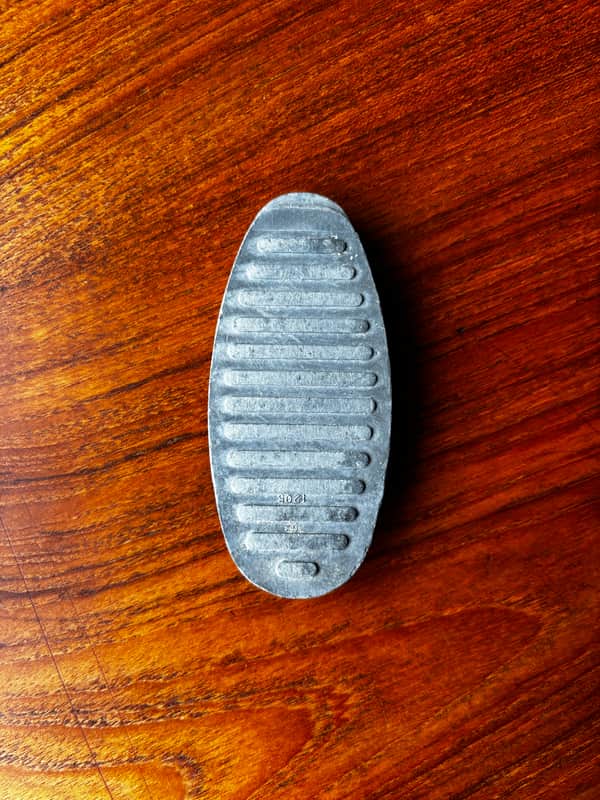 Vintage 1950s WFL Ludwig Speed King Heel Spur Nickel