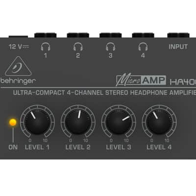Behringer Microamp HA400 Headphone Amplifier image 1