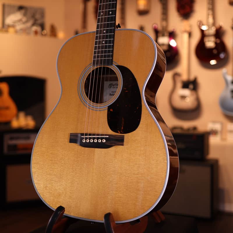 Martin 000E Retro Plus Series Acoustic-Electric Guitar Natural Spruce/Granadillo 1944 image 1