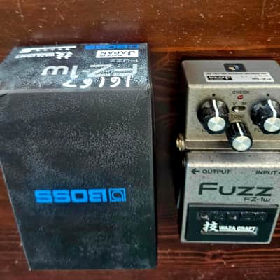 Boss FZ-1W Fuzz Waza Craft 2021 - Present - Silver image 3