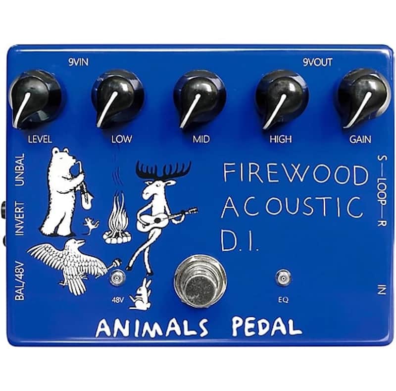 ギター ANIMALS PEDAL FIREWOOD ACOUSTIC D.I. Animals Pedal Firewood Acoustic DI | Reverb