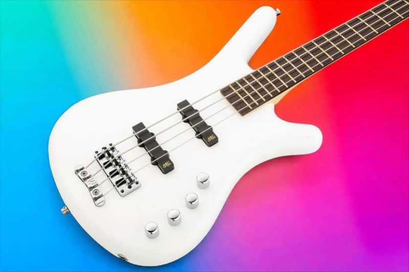 Warwick RockBass Corvette Basic 4-String Solid White High Polish Bild 1