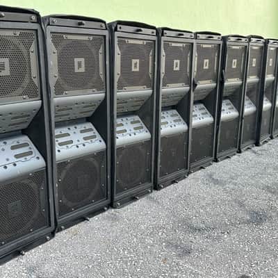 JBL Vertec VT4887A Compact Bi-Amplified 3Way Line Array Element (LOT OF 4)THS image 1