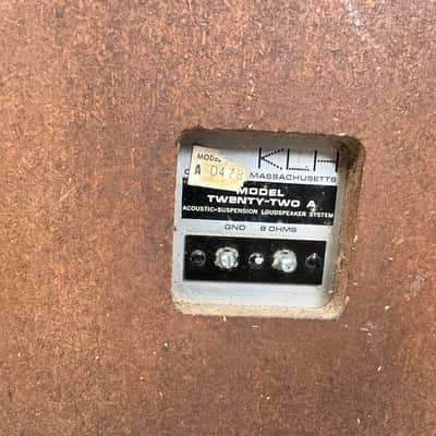 Vintage KLH Model 22 Speakers - One Pair image 8