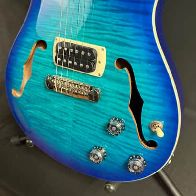 PRS SE Hollowbody I Piezo Electric Guitar Lake Blue Finish w/ Gig Bag image 8
