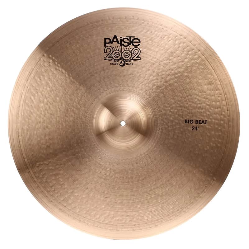Paiste 24" 2002 Black Big Beat Cymbal image 1