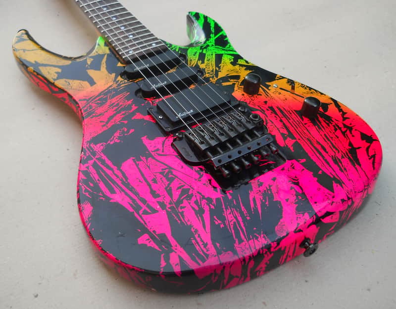 Aria Pro II MA-30 Magna Series Rare Multi Graphic '90s Electric