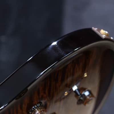 PRS Custom 24 10-Top DMO Pickups Black Gold Wraparound Burst Electric Guitar w/Case image 15