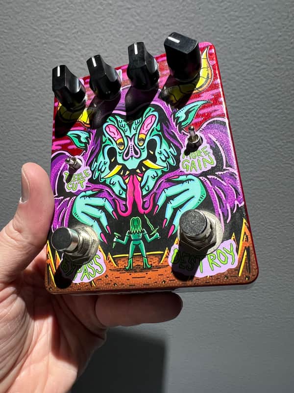 Abominable Electronics Hellmouth 2000s - Sparkle red new art image 1