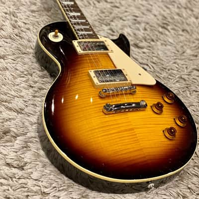 Tokai Love Rock LS-128F BS Vintage Series Japan in Brown Sunburst