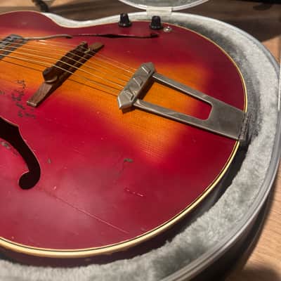 1951 Gibson L-4 F Hole Sunburst imagen 3