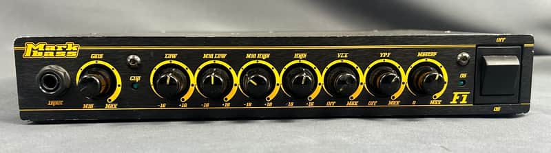 Mark Bass F1 Bass Head 2011 - Black image 1