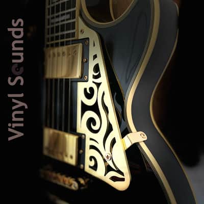 Epiphone, Gibson Les Paul Custom Custom Pickguards Scratchplates Made From Mirror Polished Brass image 4