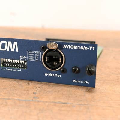 Aviom 16/o-Y1 A-Net Card for Yamaha Digital Products CG01T4E image 2