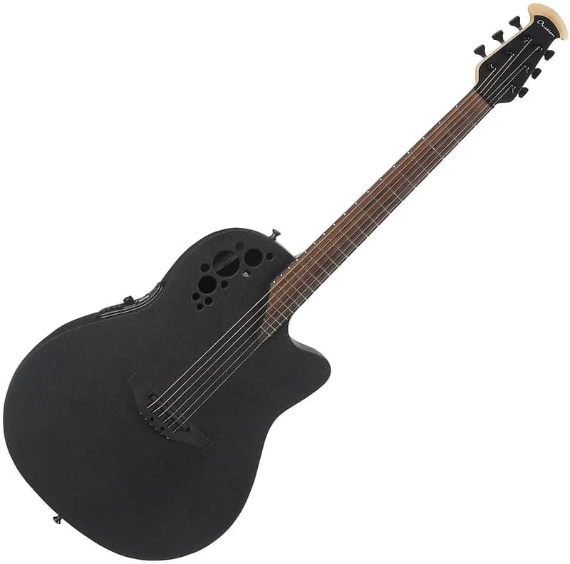 Ovation 1868TX-5 Pro Series Elite TX Super Shallow Solid A-Grade Sitka-Spruce Top Maple Neck 6-String Acoustic-Electric Guitar w/Gig Bag image 1