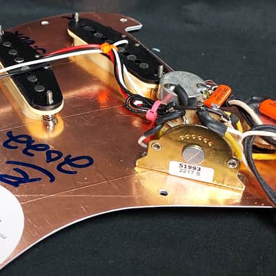 Rock'n R Guitars Loaded SSS for Stratocaster Pickguard W/GM 62z's & Mods 2022 Dark Brown Tortoise image 7