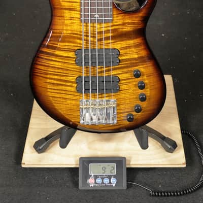 PRS Grainger 5 5-String Bass Black Gold Burst w/ Case image 10